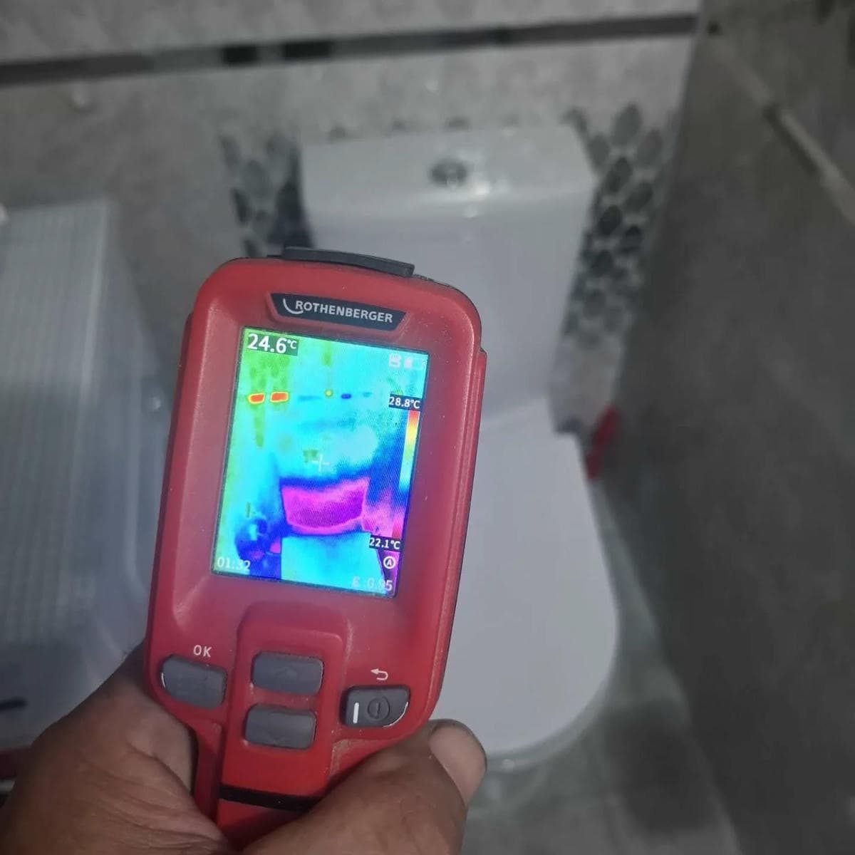 Termal kamerayla tesisat değerlendirmesi