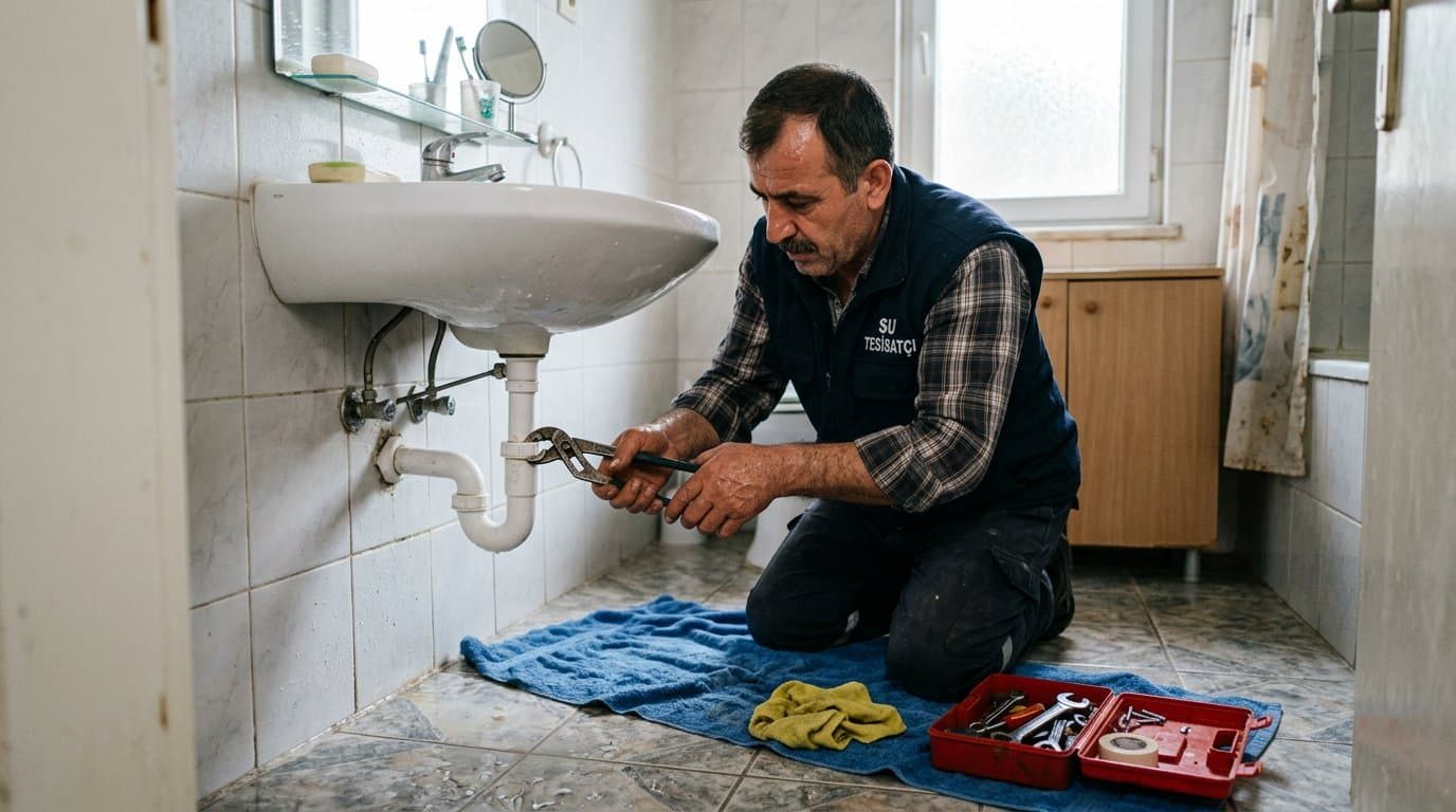 Lavabo Sifon Tamiri
