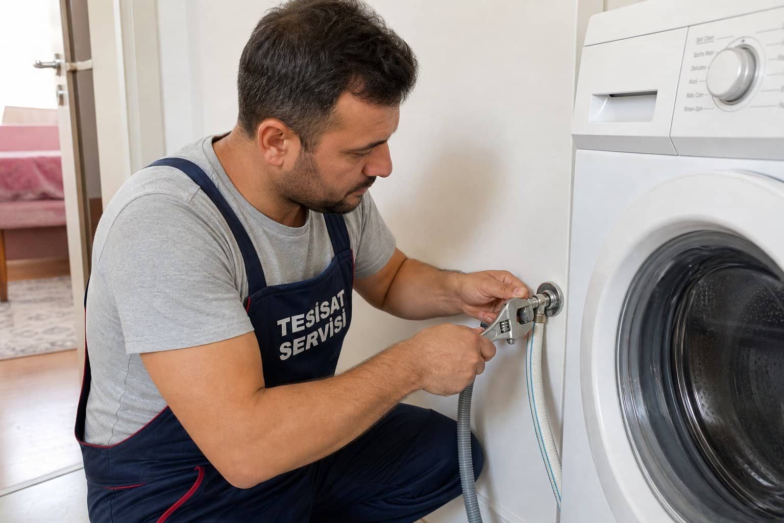 Çamaşır Makinesi Su Bağlantısı